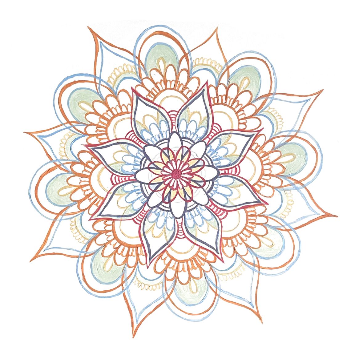 Rainbow Mandala